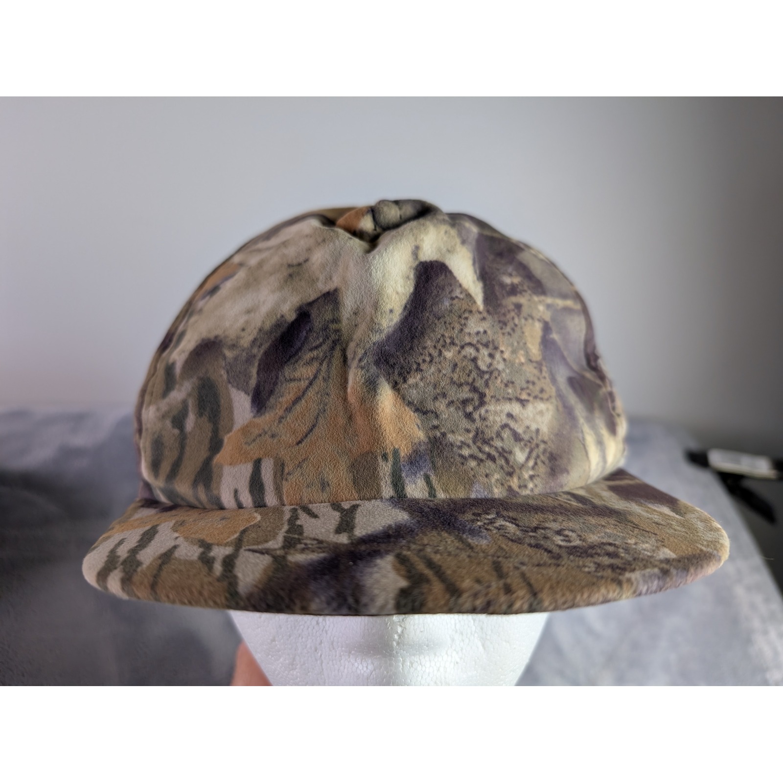 Westark Saddle-Cloth Camo Snapback Hat Mens Vtg Made Usa Camouflage Hunting Cap